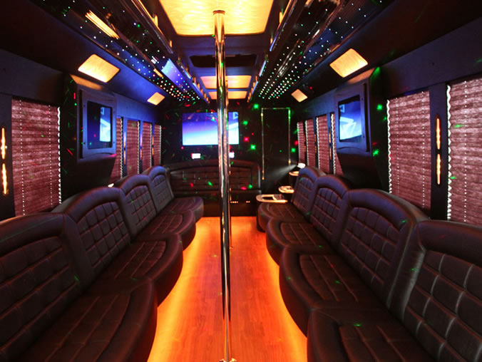 36 Passenger Party Bus Houston